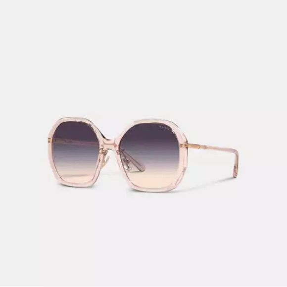 EUC Coach Oversized Geo sunglasses - Picture 3 of 6